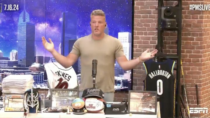 McAfee on ESPN talking about an ESPN list. 