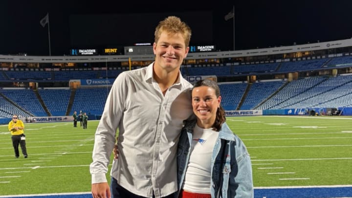 Drake Maye's wife Ann Michael sends subtle message with 'baby steps' post