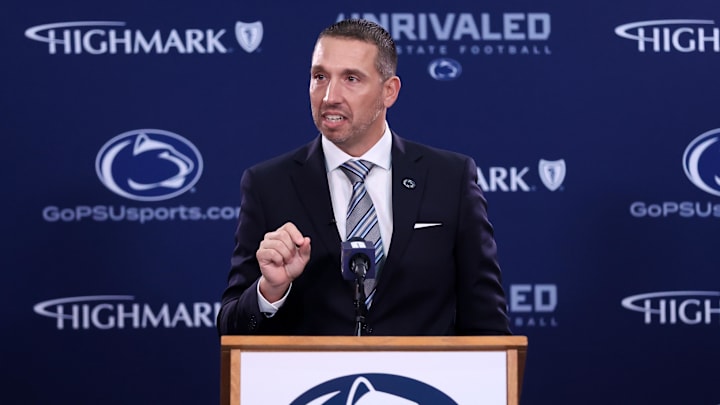 Penn State head coach Matt Campbell 