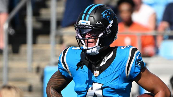 Carolina Panthers wide receiver Tetairoa McMillan 