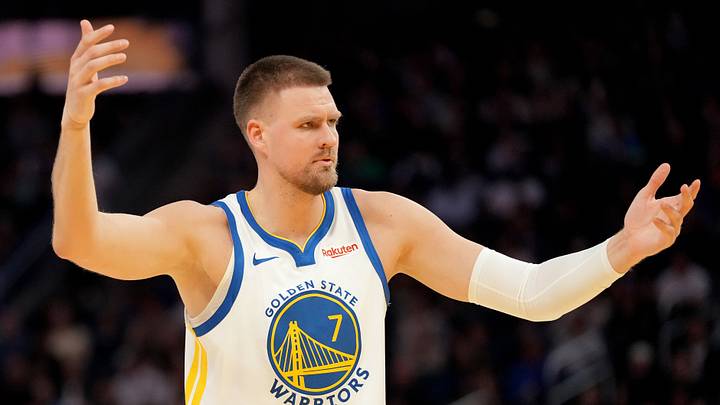 The Warriors still seemingly have concerns over Kristaps Porzingis The Warriors still seemingly have concerns over Kristaps Porzingis