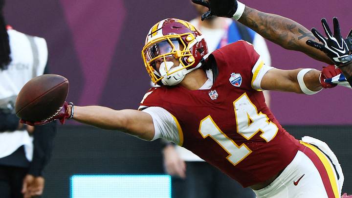 Washington Commanders wide receiver Antonio Williams Washington Commanders wide receiver Antonio Williams