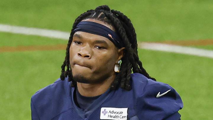 Chicago Bears wide receiver Zavion Thomas