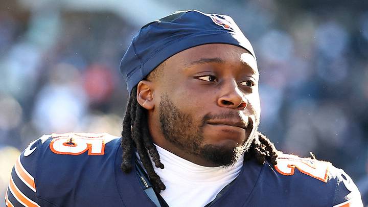 Chicago Bears running back Kyle Monangai