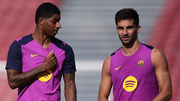 Marcus Rashford (left) and Ferran Torres could leave Barcelona this summer. Marcus Rashford (left) and Ferran Torres could leave Barcelona this summer.
