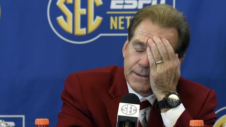 Georgia coach Kirby Smart had some jokes when asked about that rumor that Nick Saban was mulling a comeback.