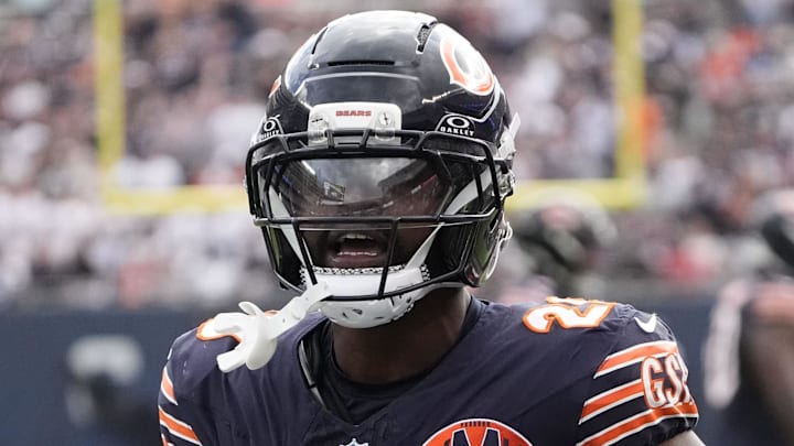 Chicago Bears cornerback Tyrique Stevenson Chicago Bears cornerback Tyrique Stevenson