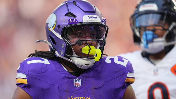 Jordan Mason will return to the Vikings' backfield soon, but that doesn't mean the Purple and Gold shouldn't consider adding another RB. Jordan Mason will return to the Vikings' backfield soon, but that doesn't mean the Purple and Gold shouldn't consider adding another RB.