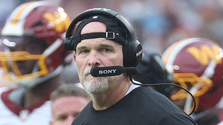 Washington Commanders head coach Dan Quinn Washington Commanders head coach Dan Quinn