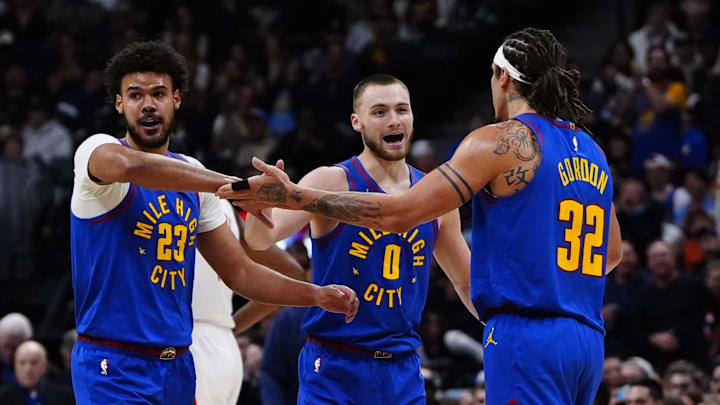 Cameron Johnson and the Nuggets are home favorites against the Jazz.