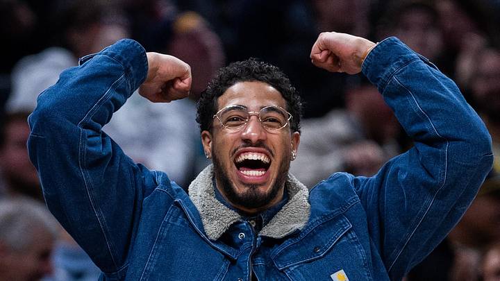 Jan 14, 2026; Indianapolis, Indiana, USA; Indiana Pacers guard Tyrese Haliburton (0) : Trevor Ruszkowski-Imagn Images Jan 14, 2026; Indianapolis, Indiana, USA; Indiana Pacers guard Tyrese Haliburton (0) : Trevor Ruszkowski-Imagn Images