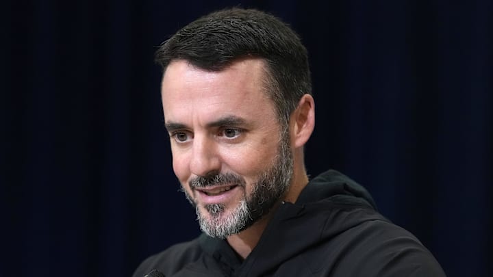 Baltimore Ravens head coach Jesse Minter