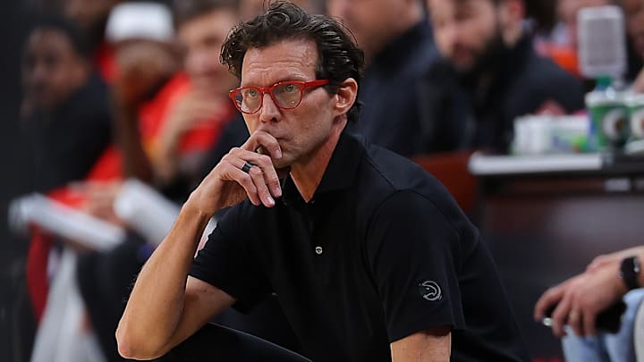 Atlanta Hawks head coach Quin Snyder