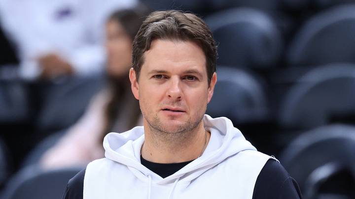 Oct 6, 2026; Salt Lake City, Utah, USA; Utah Jazz head coach Will Hardy watches warm up prior to a game against the Denver Nuggets at Delta Center. Mandatory Credit: Rob Gray-Imagn Images Oct 6, 2026; Salt Lake City, Utah, USA; Utah Jazz head coach Will Hardy watches warm up prior to a game against the Denver Nuggets at Delta Center. Mandatory Credit: Rob Gray-Imagn Images