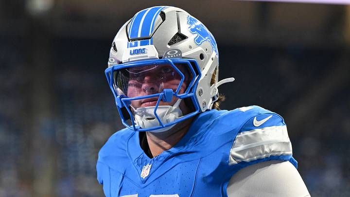 Detroit Lions offensive tackle Blake Miller (76). Detroit Lions offensive tackle Blake Miller (76).