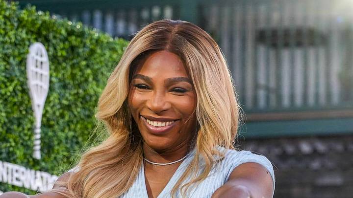 Tennis great Serena Williams welcomes inductee Maria Sharapova to the stage Tennis great Serena Williams welcomes inductee Maria Sharapova to the stage