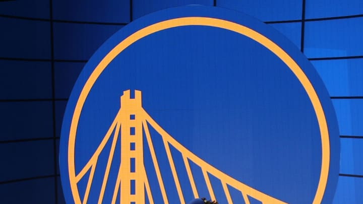 Jul 29, 2021; Golden State Warriors pick in the first round of the 2021 NBA Draft at Barclays Center. Mandatory Credit: Brad Penner-USA TODAY Sports