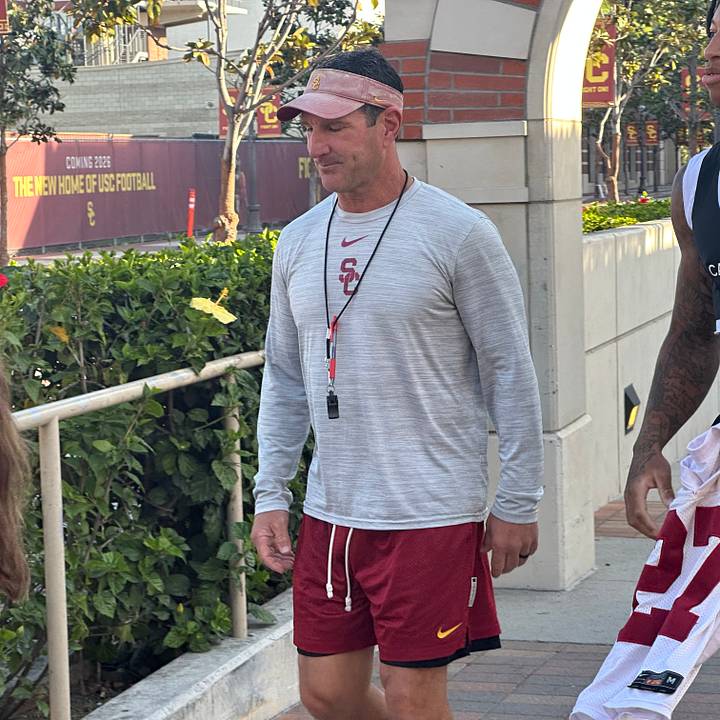 USC Trojans Lincoln Riley Mike Ekeler Recruiting Class Talanoa Ili Spring Practice Desman Stephens Jadyn Walker Recruit 