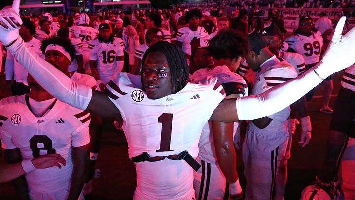 Mississippi State Bulldogs cornerback Kelley Jones reacts after defeating the Missouri Tigers at Davis Wade Stadium Mississippi State Bulldogs cornerback Kelley Jones reacts after defeating the Missouri Tigers at Davis Wade Stadium