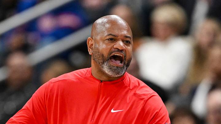 Oct 28, 2026; Detroit, Michigan, USA; Detroit Pistons head coach J.B. Bickerstaff yells to his team from the sideline against the Charlotte Hornets in the second half at Little Caesars Arena. Mandatory Credit: Lon Horwedel-Imagn Images Oct 28, 2026; Detroit, Michigan, USA; Detroit Pistons head coach J.B. Bickerstaff yells to his team from the sideline against the Charlotte Hornets in the second half at Little Caesars Arena. Mandatory Credit: Lon Horwedel-Imagn Images