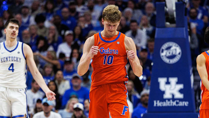 The Florida Gators earned the No. 1 seed in the SEC Tournament after winning the league's regular-season title.