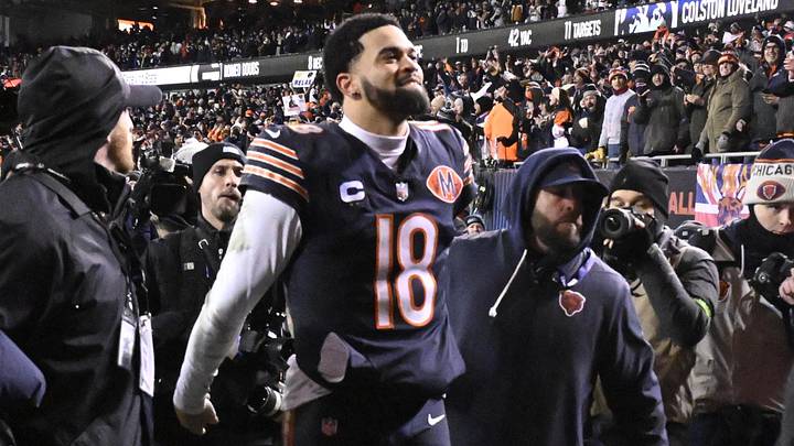 Chicago Bears quarterback Caleb Williams