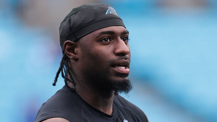 Carolina Panthers wide receiver Xavier Legette 