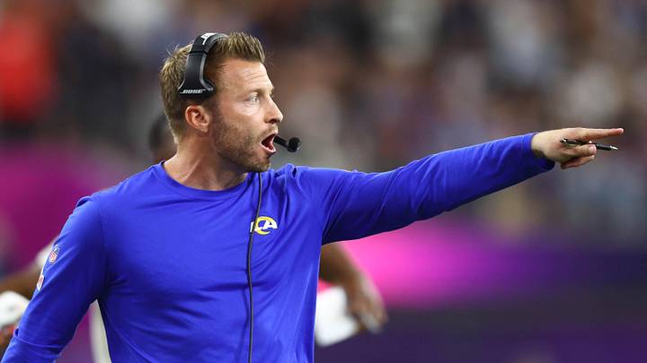 Los Angeles Rams head coach Sean McVay