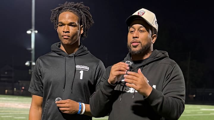 Tommy Reamon interviews 2029 Bellflower High School WR Austin Miller 