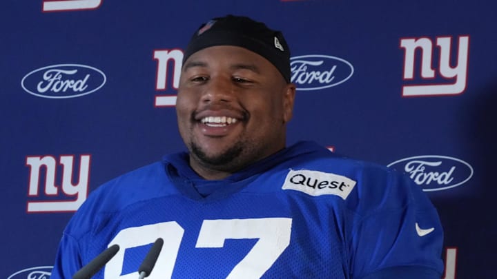  New York Giants defensive tackle Dexter Lawrence II cotinues to draw extra attention from opponents.