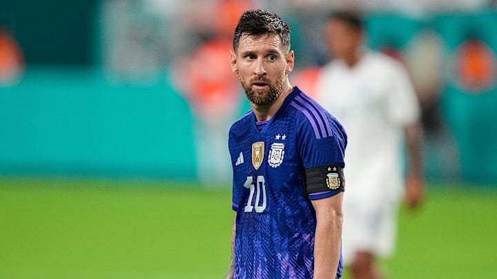 Leo Messi incertain contre la Jamaïque