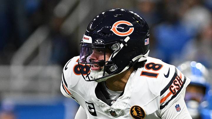 Chicago Bears quarterback Caleb Williams
