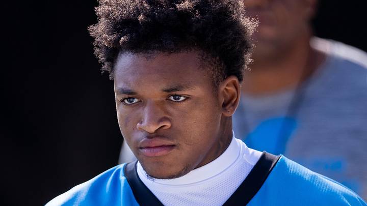 Carolina Panthers wide receiver Jimmy Horn Jr. 