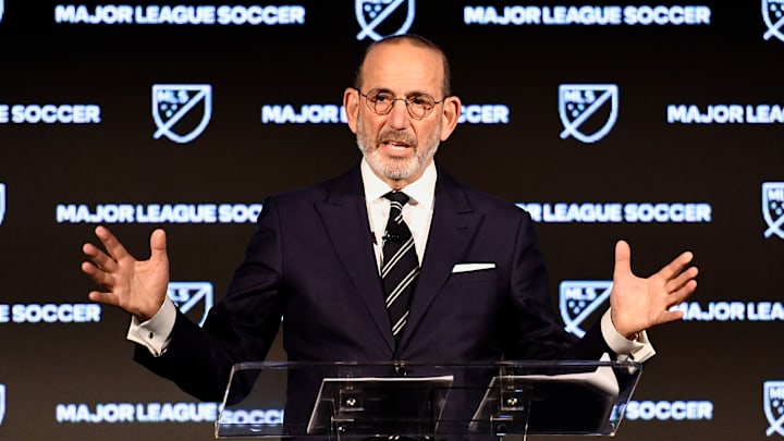 MLS commissioner Don Garber discussed the issue around Vancouver's stadium for the 2026 season. 