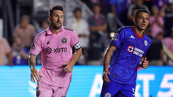 El debut de Lionel Messi con el Inter Miami fue frente al Cruz Azul de México 