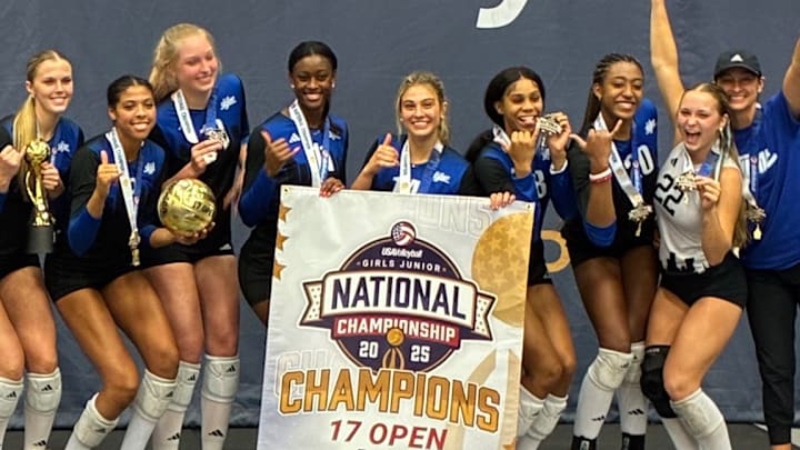 Nebraska volleyball commit and Houston Skyline won the Open National title last week. Nebraska volleyball commit and Houston Skyline won the Open National title last week.