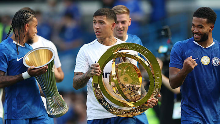 Chelsea "completed the set" by winning the Conference League in May.