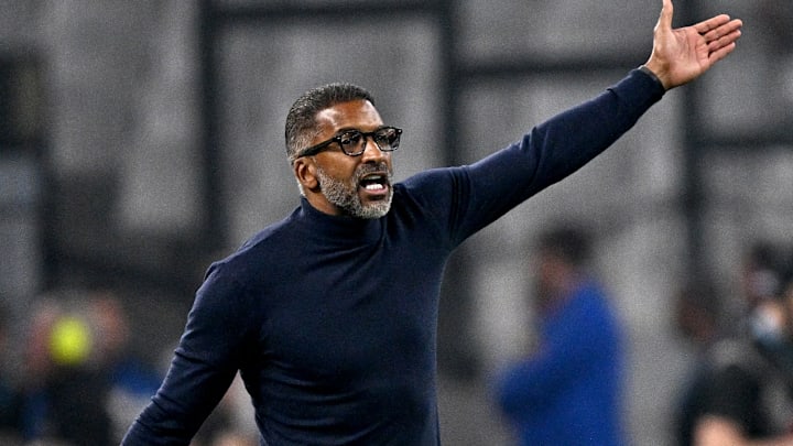 Habib Beye est le coach de l'OM depuis quelques semaines.