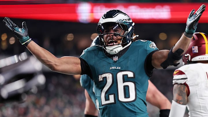 Philadelphia Eagles running back Saquon Barkley