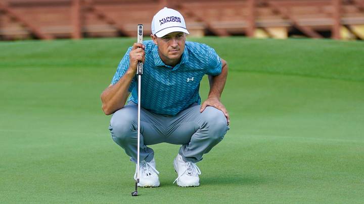 Jordan Spieth fired a 62 on Friday at the CJ Cup Byron Nelson. Jordan Spieth fired a 62 on Friday at the CJ Cup Byron Nelson.