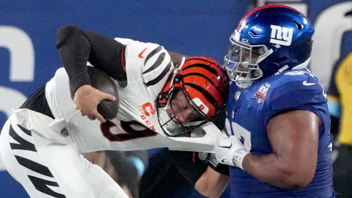 Joe Burrow and Dexter Lawrence