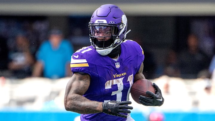 Minnesota Vikings running back Cam Akers