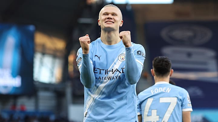 Erling Haaland bagged a brace against West Ham.