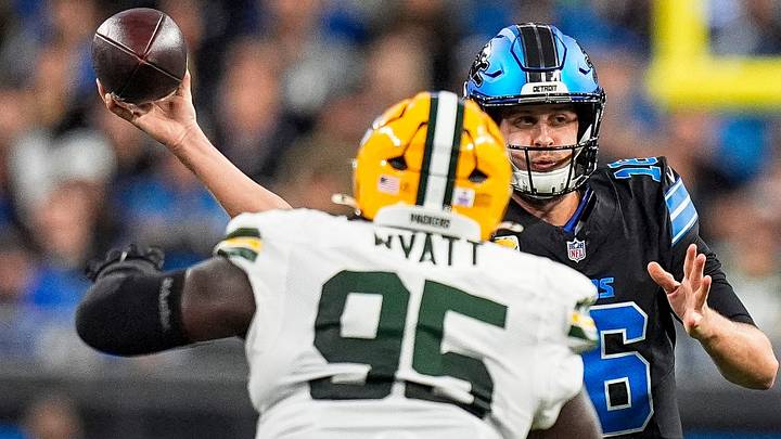 Packers defensive tackle did not get close to Jared Goff so was not flagged for roughing the passer. Packers defensive tackle did not get close to Jared Goff so was not flagged for roughing the passer.