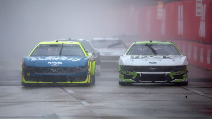Ryan Blaney, Team Penske, Josh Bilicki, MBM Motorsports, NASCAR
