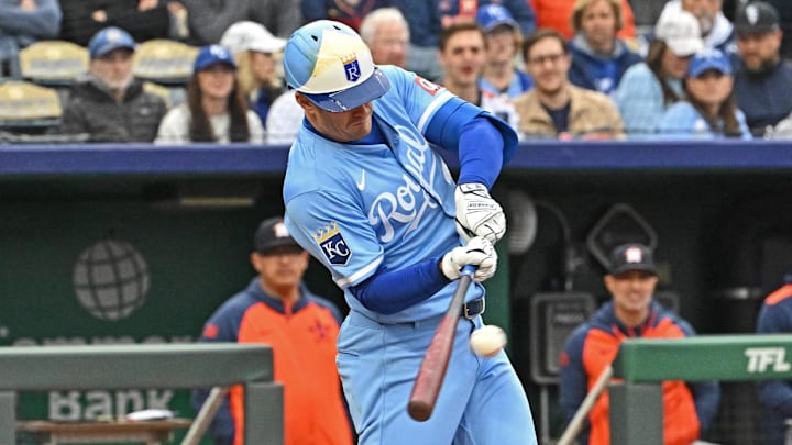 Kansas City Royals left fielder Mark Canha.