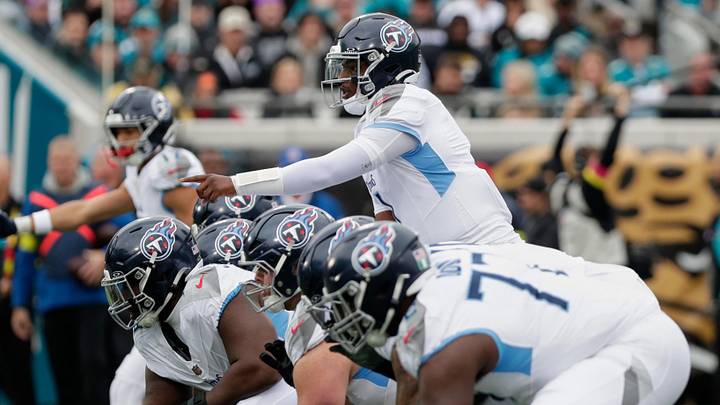 Tennessee Titans quarterback Cam Ward