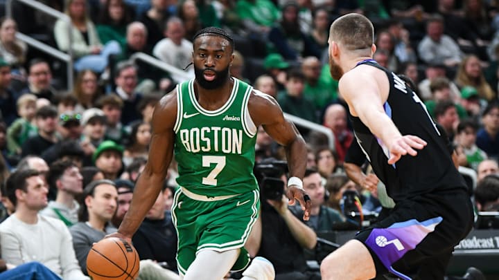 Boston Celtics, Utah Jazz, Jaylen Brown, Svi Mykhailiuk, Jaden Springer