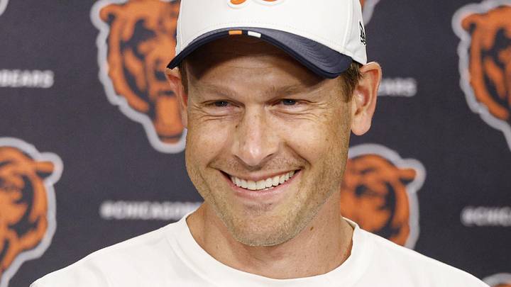 Chicago Bears head coach Ben Johnson 