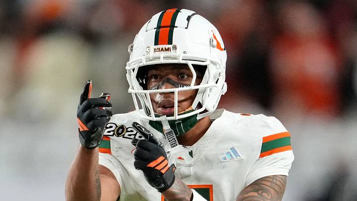 Miami Hurricanes wide receiver CJ Daniels.